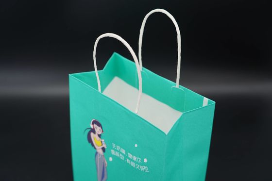 Custom Kraft Paper Packaging Bag Personalized Printed Paper Bags With Handles