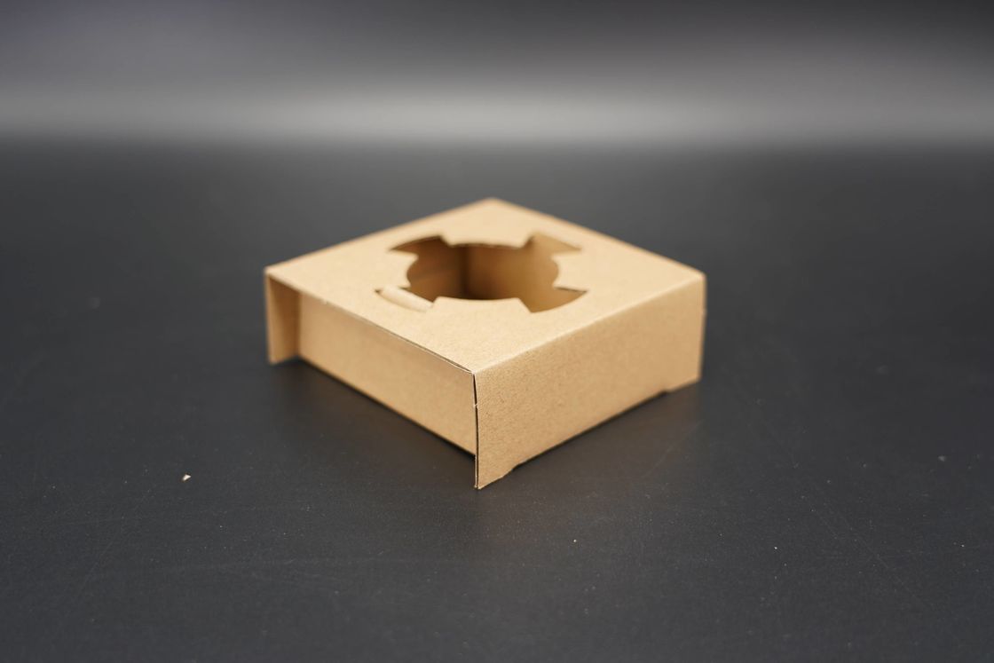 Disposable Take Away Cardboard Paper Cup Holder Boba Bubble Tea Paper Cup Holder